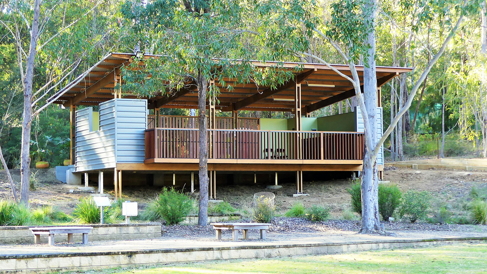 Image Exterior of the Spotted Gum Pavilion venue